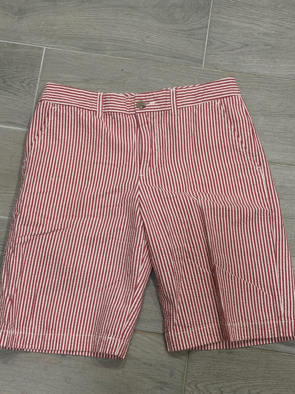 Polo Ralph Lauren Seersucker Boy Shorts Size 14